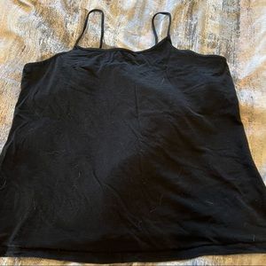 Time & Tru Women’s Black Cami Tank Top